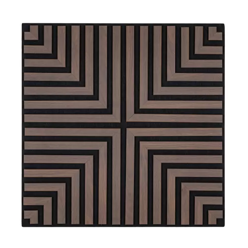 Akusztikus falpanel Deco V dió 60x60x1,8 cm