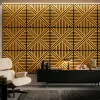 Akusztikus falpanel Deco VI bambusz 60x60x1,8 cm