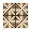 Akusztikus falpanel Deco VI bambusz 60x60x1,8 cm
