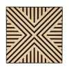 Akusztikus falpanel Deco VII bambusz 60x60x1,8 cm
