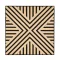 Akusztikus falpanel Deco VII bambusz 60x60x1,8 cm