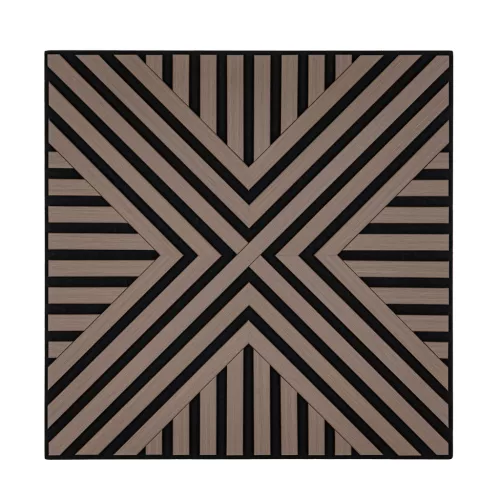 Akusztikus falpanel Deco VII olajos tölgy 60x60x1,8 cm