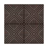 Akusztikus falpanel Deco VII dió 60x60x1,8 cm