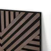 Akusztikus falpanel Deco VII dió 60x60x1,8 cm