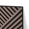 Akusztikus falpanel Deco VIII olajos tölgy 60x60x1,8 cm