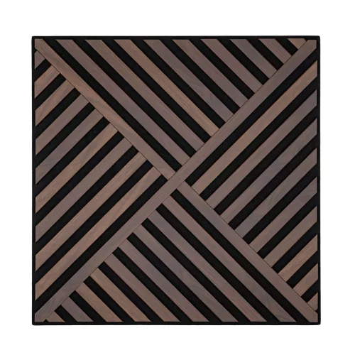 Akusztikus falpanel Deco VIII dió 60x60x1,8 cm