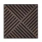 Akusztikus falpanel Deco VIII dió 60x60x1,8 cm