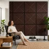 Akusztikus falpanel Deco VIII dió 60x60x1,8 cm