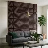 Akusztikus falpanel Deco IX olajos tölgy 60x60x1,8 cm