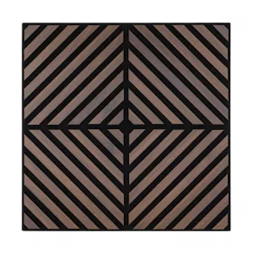 Akusztikus falpanel Deco IX dió 60x60x1,8 cm