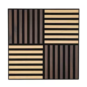 Akusztikus falpanel Deco X bambusz 60x60x1,8 cm