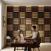 Akusztikus falpanel Deco X bambusz 60x60x1,8 cm