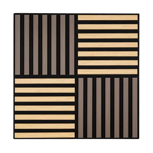 Akusztikus falpanel Deco X olajos tölgy 60x60x1,8 cm