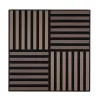 Akusztikus falpanel Deco X dió 60x60x1,8 cm