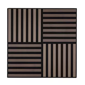 Akusztikus falpanel Deco X dió 60x60x1,8 cm