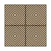 Akusztikus falpanel Deco XI bambusz 60x60x1,8 cm