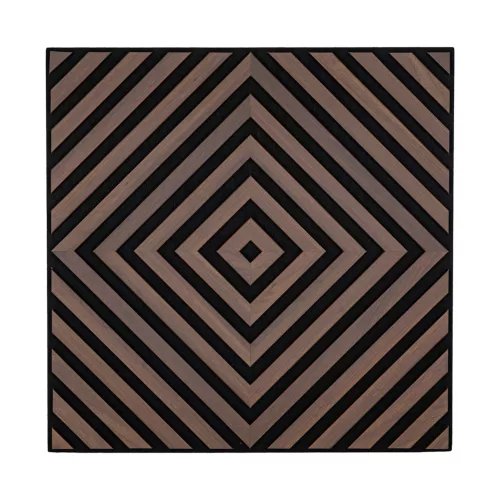 Akusztikus falpanel Deco XI dió 60x60x1,8 cm
