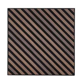 Akusztikus falpanel Deco III dió 60x60x1,8 cm