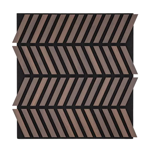 Akusztikus falpanel Deco XII dió 60x60x1,8 cm