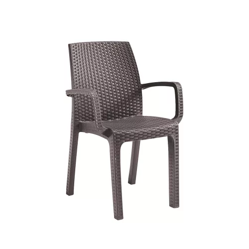 Verdi műanyag kerti szék cappuccino