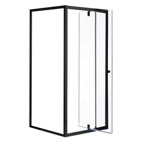 Flexi 80x80 cm falsíkra szerelhető szögletes zuhanykabin zuhanytálca nélkül