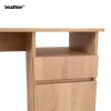 Family Pro íróasztal szett 100x50x74 cm Optima forgószékkel sonoma tölgy-fekete