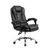 Family Pro íróasztal szett 100x50x74 cm Optima forgószékkel sonoma tölgy-fekete
