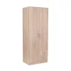 Miami gardróbszekrény 80x205 cm sonoma tölgy-sonoma tölgy