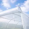 Fóliasátor 200x300x450 cm erősített vázzal+fólia átlátszó