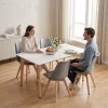 Silla 120 4+1 étkező garnitúra fehér-szürke