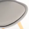Silla 120 4+1 étkező garnitúra fehér-szürke