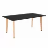 Silla 150 4+1 étkező garnitúra fekete-bézs