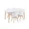 Silla 150 4+1 étkező garnitúra fehér-fehér