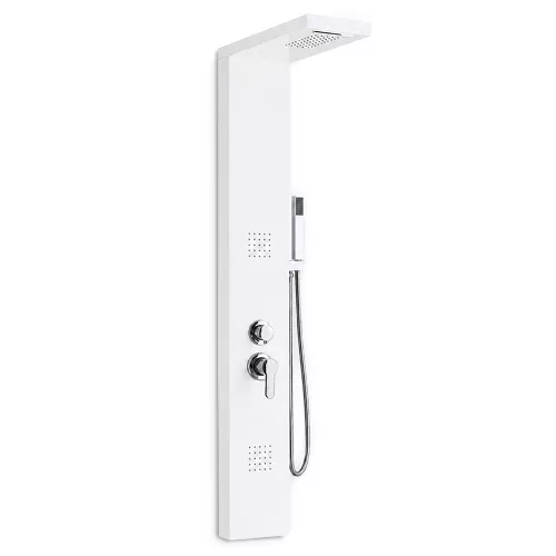 Malaga White hidromasszázs zuhanypanel