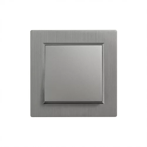 Nova váltókapcsoló 10A 250V 106 szürke kerettel