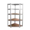 Nagy teherbírású sarokpolc 180x70x40-40 cm 175 kg króm