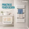 Solaro Design törölközőszárító radiátor 1200x600 mm fehér