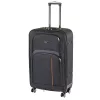 TraveLux Light XI gurulós bőrönd szett fekete