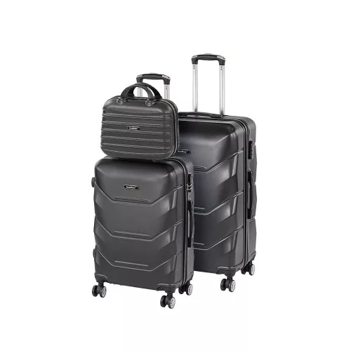 TraveLux Max X gurulós bőrönd szett