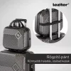 TraveLux Pro V gurulós bőrönd szett olajzöld