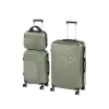 TraveLux Pro XIX gurulós bőrönd szett olajzöld