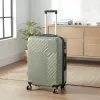 TraveLux Pro XV gurulós bőrönd szett olajzöld