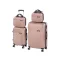 TraveLux Pro XXIII gurulós bőrönd szett rosegold