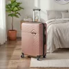 TraveLux Pro XXV gurulós bőrönd szett rosegold