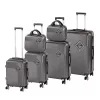 TraveLux Pro XXXXXIV gurulós bőrönd szett szürke
