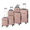 TraveLux Pro XXXXXIV gurulós bőrönd szett rosegold
