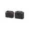 TraveLux Urban II bőrönd szett fekete
