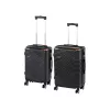 TraveLux Urban IX gurulós bőrönd szett fekete