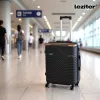 TraveLux Urban XI gurulós bőrönd szett fekete