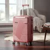TraveLux Urban XI gurulós bőrönd szett lazacrózsaszín